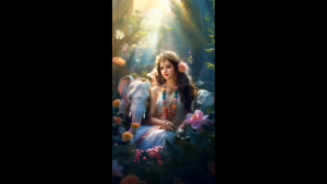 รูปภาพ รูปมงคล S01 รูปพระแม่ลักษมี พระแม่ลักษมี องค์บูชาพระแม่ลักษมี เสริมทรัพย์ เสริมความรัก การงาน ขนาด 4x6 นิ้ว