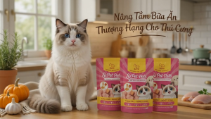 S2 Pet Pate Cho Chó Mèo Vị Gà Bí Đỏ 85g Combo 12 Gói Tăng Cân Mượt Lông