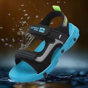 Summer Childrens Boys Leather Sandals Shoes Kids Flat Child Beach Shoes Sports Soft Non-slip Casual Toddler Sandalies For Girls