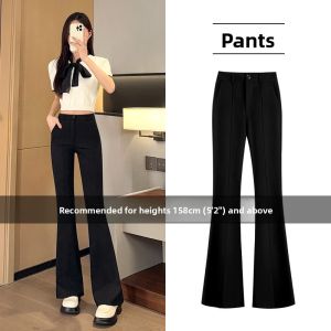 LD | Flared Ankle High Waist Trousers