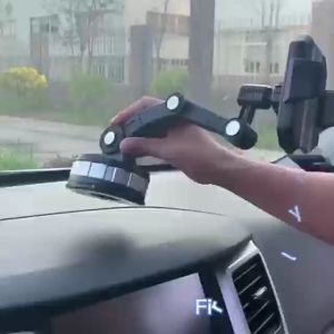 Universal Cell Phone Holder with Suction Cup for Dashboard/Windshield One-Button Pop-up for Car Accessories