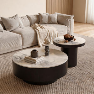 Modern Storage Round Yenan Table