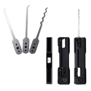 Lock Pick Sets Gravity Pick 3 Metal Tools Outdoor Essentials Pick and Hook Sets Gravity Picks Tubular Lock Pick Lock Picking