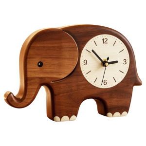 ARTPIONEER | Retro Wooden Desk Clock Creative Ornament