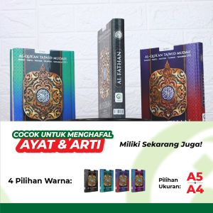 Bisa COD - Best Seller - Al Quran Tajwid Mudah Al Fathan A5 Terjemah Perkata / Al Fathan 2020 A5 Al-Quran AlQuran Tajwid Mudah Ayat Perkata Metode Tafahhum A5 Sedang