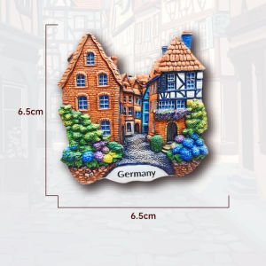 Đồ Trang Trí Tủ Lạnh Mô Phỏng Thị Trấn Lutzenburg Thu Nhỏ Đồ Lưu Niệm Du Lịch Từ Trung Quốc Đại Lục Trang Trí Nhà Từ Tính Ba Chiều