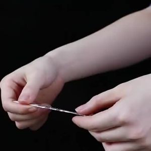 Disposable Transparent Plastic Bamboo-style Fork
