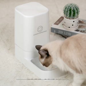 Lovinland Automatic Cat Feeder and Water Dispenser Set Dogs Gravity Food Feeder and Waterer for Small Medium Dogs Cats 3.8L