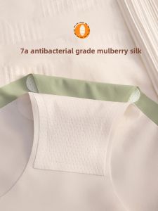 JIAZINI | Seamless Pure Cotton Yoga Sports Briefs Womens Summer Thin Triangle Anti-Bacterial No Butt Squeezing Short Pants 2024 New