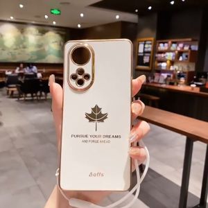 Promo Case Vivo Y22 Terbaru Casing Elektro Plating Maple Softcase Silikon Pelindung Camera