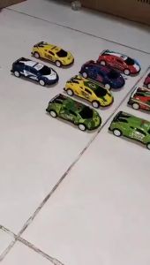 Die Cas Car Model Simulation Modeling PR 17921 | Mainan Anak Mobil Mobilan Isi 12 pcs Jalan Pull Back