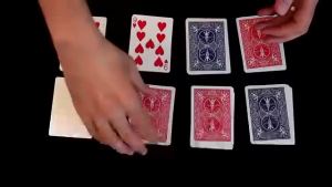 Bicycle Double Back Playing Cards Red&Blue Rider Back Deck Gaff Card Poker Size Special Magic Props Magic Tricks for Magician