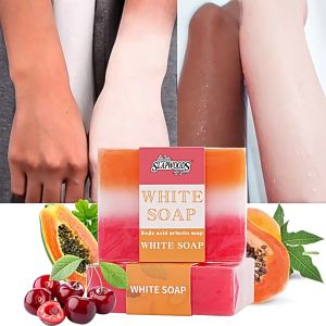 Natural Turmeric Soap Lemon Soap Anti-Acne Soap Organic Extracts Oil Control Whitening Herbal Soap