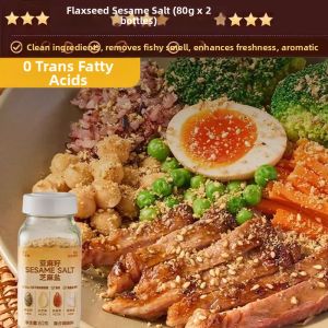 CHANYUMENG | Sesame Flaxseed Salt Seasoning Zero Fat Zero Additives
