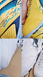 PAN รองเท้าฟุตซอล รุ่นNITRO สีใหม่WX/ขาวดำ🏴🏳 ไซส์ 39-45 ลิขสิทธิ์แท้💯 พร้อมส่ง