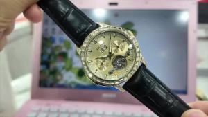 AILANG | AILANG Mens Tourbillon Automatic Mechanical Watch Genuine Stainless Steel Multi-function Trendy Business Wristwatch