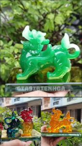 Tượng Tỳ Hưu Để Bàn Phong Thủy Tặng Kèm Chuỗi Hạt Để Bàn Làm Việc Xe Hơi