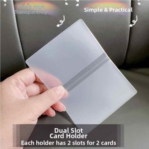 Jiaxun | Compact Multi-capacity Card Holder Transparent Waterproof