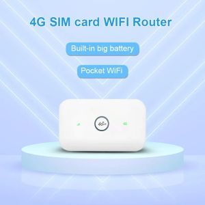 ♥ SFREE Shipping ♥ 4G Lte Wifi Router Wireless Portable Unlock Modem Mini Outdoor Hotspot 150mbps Pocket Mifi Sim Card Slot Repeater