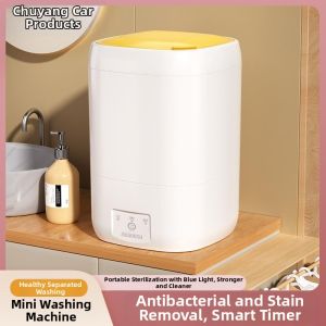 ROMADA | Máy Giặt Mini Di Động Chuyên Dành Cho Quần Áo Bé Tự Động Giặt Và Vắt