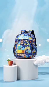 Cartoon Backpack For Kids Waterproof Fabric Kindergarten Bag Lightweight Primary School Bag For Kids