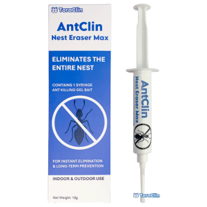 ToraClin AntClin Nest Eraser Max 10g - Ant Killing Bait/ Ant Killer/ Ant Control