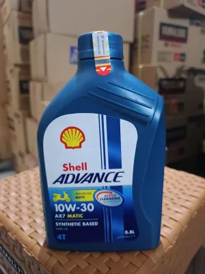 oli Shell advance AX 7 800ml Matik sesuai untuk motor matik Honda Yamaha Suzuki dll
