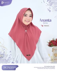 Daffi Hijab Ananta Terbaru 2023 Hijab Ory Simple Jersey Perfume Premium Kekinian