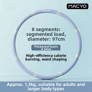MACYO | Waist Trimming Weight Loss Abdominal Workout Hoop