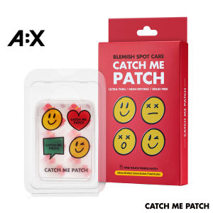 Catch Me Patch Spot Care & Cover - Ultra thin Virtually Invisible Water-proof and Breathable Hydrocolloid Acne Patches