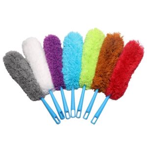 Feather Duster  Washable Anti Static Duster for Cleaning Home Furniture Car Cleaning Tool with Soft Microfiber JC Elise