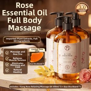 FANGXIANG | Warm Massage Oil for Full Body Meridian Unblocking and Gua Sha