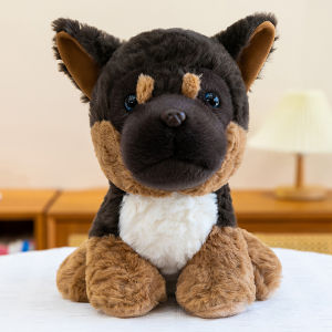 QIAOSHANG | Cute Healing Schnauzer French Bulldog Plush Toy