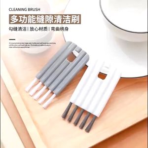 Multifunctional Crevice Bendable Nylon Brush Groove Cup Lid Gap Cleaning Bottle Dead Corner Mini Cleaner Cup Brush