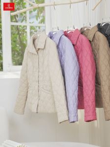 Áo phao nữ CARDINA chất liệu gió chần bông siêu nhẹ cản gió giữ ấm tốt chống xô bông 4PNF08