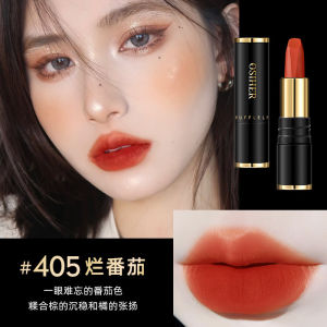 Oscher Velvet Matte Lipstick Long-lasting Waterproof Non-stick Cup Moisturizing Whitening Student Affordable Big Brand