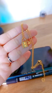 DÂY CHUYỀN TITAN Ổ KHÓA XOÀN