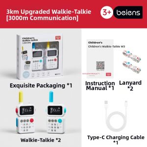 beiens | Children Wireless 3km Walkie Talkie Toy