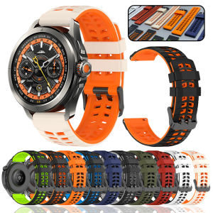22mm Silicone Strap For Xiaomi Watch S4 S3 S2 42/46mm S1 Pro Bracelet For Xiaomi Watch color2/S1 Active/S4 Sport Breathable Band