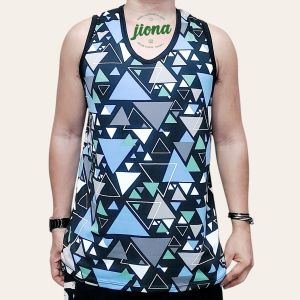 Sando Newspaper Print  Mens Tank Top