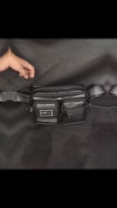 Tas Pria Tas Pinggang / Selempang Kulit Bahan PU Leather Premium Polo Amstar Waistbag Tas Selempang bahu Tas Outdoor