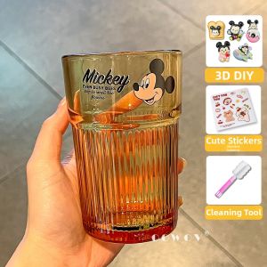 Heat Resistant High Borosilicate Glass Cup for Milk Beer Juice Gift