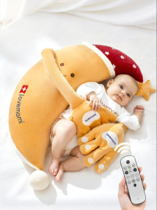 lovemami | Soothing Baby Comfort Doll with Patting Hands Jump Prevention Pillow
