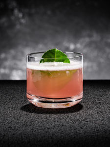 Thickened Round Multi-Purpose Whiskey Cocktail Cup & Personalized High-End Glassware