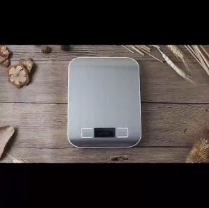 10kg/1g stainless steel Kitchen Digital Scale Weight Kitchen Scale USB Kitchen Scale (Free Batteries)