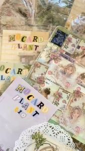 Bloomingyourdays 40pcs/Pack PET Sticker Pack: Dekorasi Jurnal & Scrapbook Aesthetic