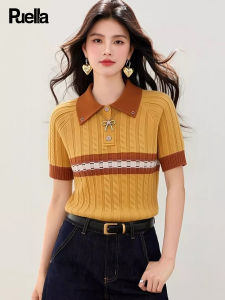 puella | Summer Fashion POLO Neck Knitwear