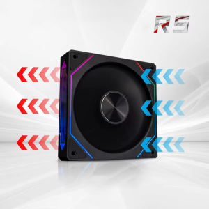 Prism 4th Generation CD Pattern Chassis Fan RGB Cooling Belt Unlimited Mirror Air Cooling Desktop Installation 12V 3-Pin