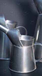 Stainless Steel Minyak Liter/Litre Tong/Tin Jug