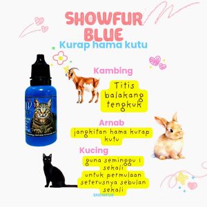 Ubat kutu hama kucing One drop anti fungus Merawat Penyakit Hama Kutu Kurap Kucing Arnab anjing dectin ubat biru blue drop cat dog fungus flea